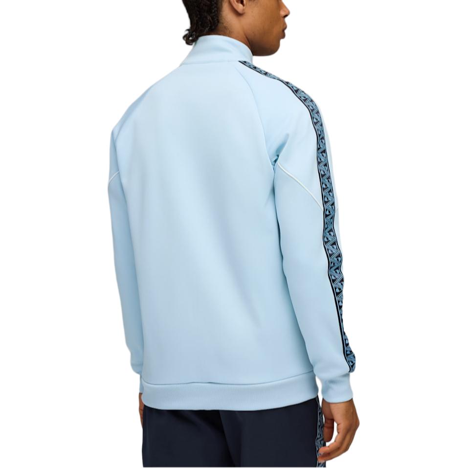 Puma Mcfc Anthem King Mens Training Series Fashionable Versatile Zipper Comfortable Long Sleeve Jacket Men jackets Light-Blue 782173-10