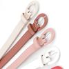 Color Vintage Trouser Dress Belts Horseshoe Buckle Waistband Decorative Waist Strap Leather Belt
