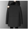 Men's Winter Plus Velvet Thick Warm Cotton Coat - Large, Loose-Fit, Medium-Length for Middle-Aged & Elderly