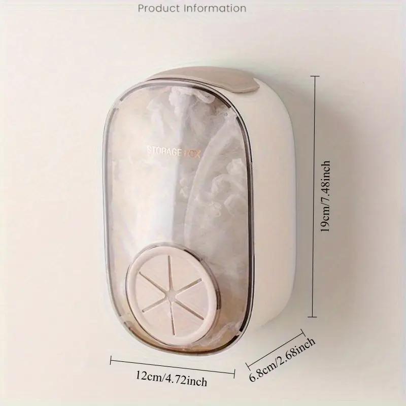 Household Disposable Plastic Wrap Storage Box Plastic Wrap Storage Box Free of Punching Wall-mounted Removable Kitchen Use