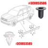 3C0853585 Clipsuri Ornamentale pentru Aripă Roată Capac Fixare Ornament Prag Fustă Laterală pentru Seat Alhambra Arona Tarraco Toledo Formentor