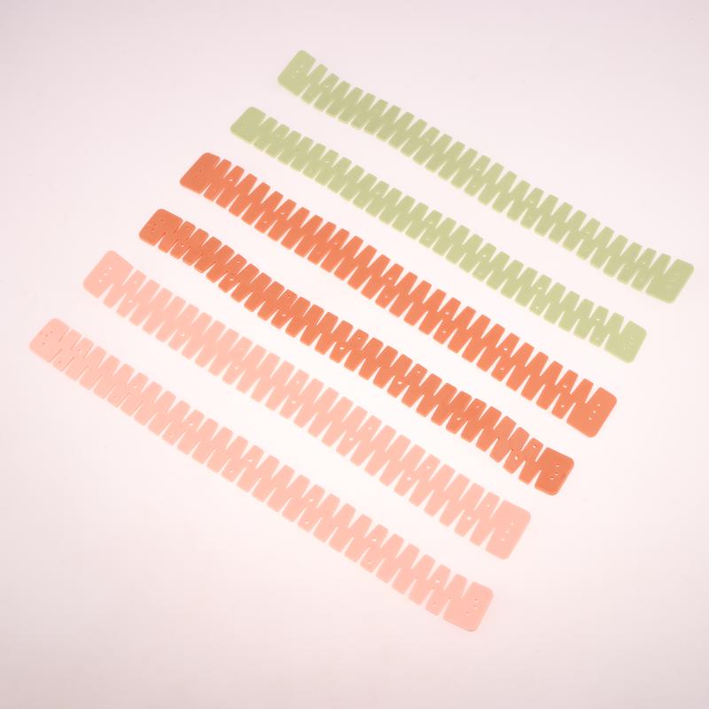 Silicone Hemmer Professional Sewing Tool Hem Ruler Sewing Auxiliary Tool Multiple Colors