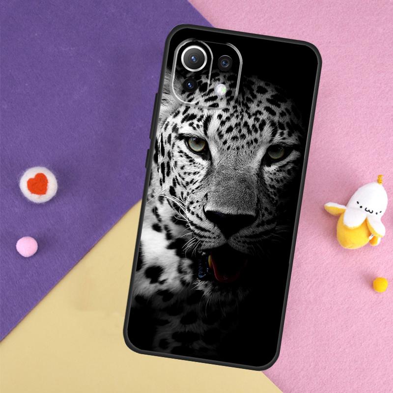 Cheetah Panther Snow Cheetah Case For Xiaomi 15 13 14 Ultra 14T 11T 12T 13T Pro POCO X7 Pro X3 X5 X6 F5 F6 M6 Pro Cover