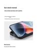 Apple 16 Pro Max Carbon Fiber Magnetic Case with Double Ring & 360° Rotating Stand