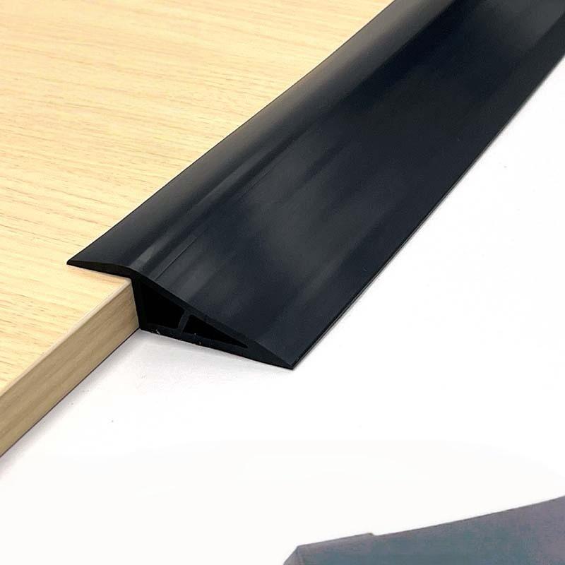 1pc Carpet To Tile Floor Transition Strip Wear-resistant Self Adhesive Edging Trim Strip Household Cuttable Threshold Cover Door