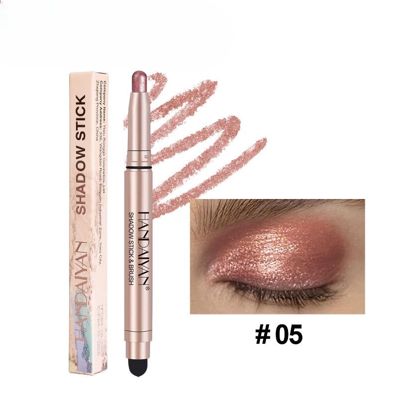 Lazy High-gloss Eyeshadow Stick Set Pearlescent Matte Lying Silkworm Pen Fine Flash Brightening Eyeshadow Pen