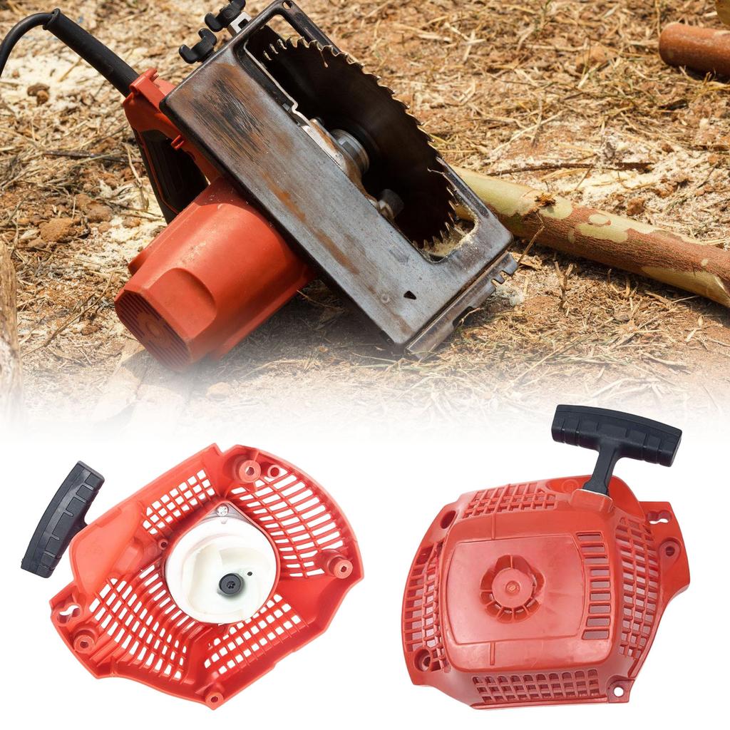 Recoil Starter Assembly Compatibles for Chainsaw Models 435 435E 440 440E Durable and Easy To Install Pull Start Replace