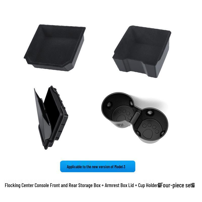 Tesla Model 3/Y Central Console Hidden Storage Organizer