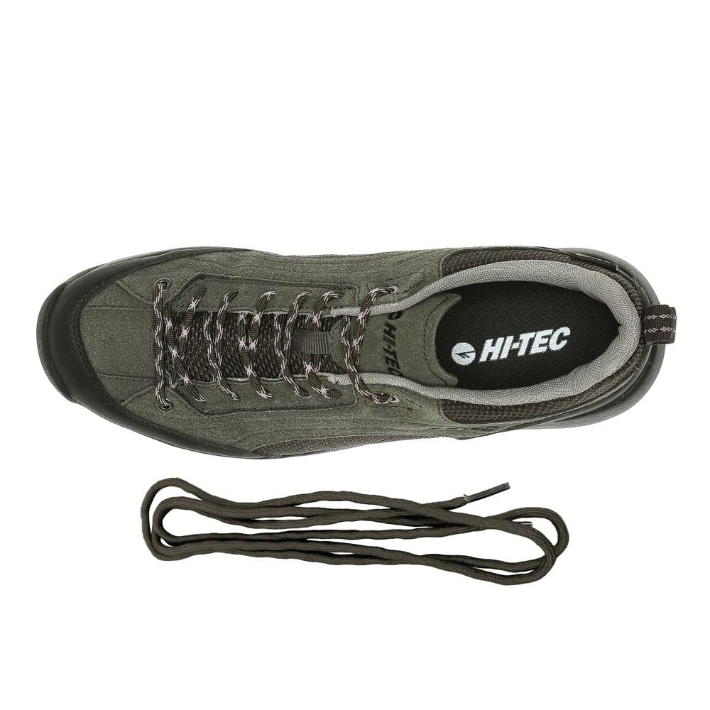 Wanderschuhe für sonnige und regnerische Tage HT HK045 AORAKI II WP Atmungsaktiv und wasserdicht Anthrazit cm 2E [Hi-TEC] [Aoragi WP] 27.0