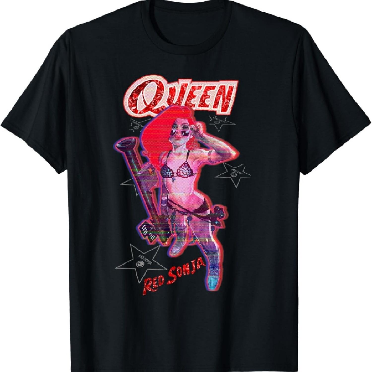 

Футболка Ben Caldwell Comic Synthwave Queen Glitch Starlet XXXXXL