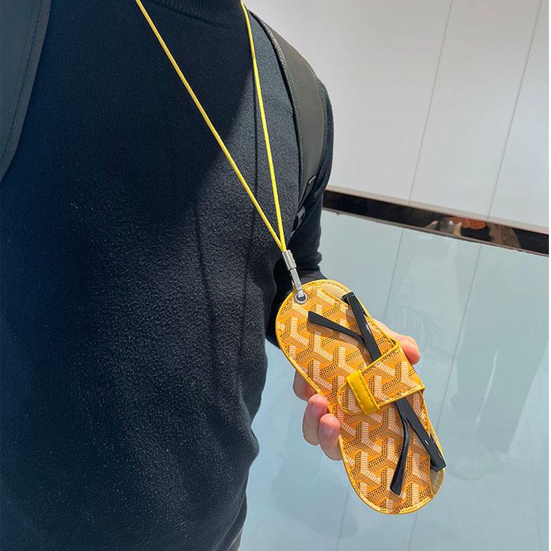 Stylish Universal Eyeglass Case with Lanyard: Myopia & Sunglasses Protection for Men and Women