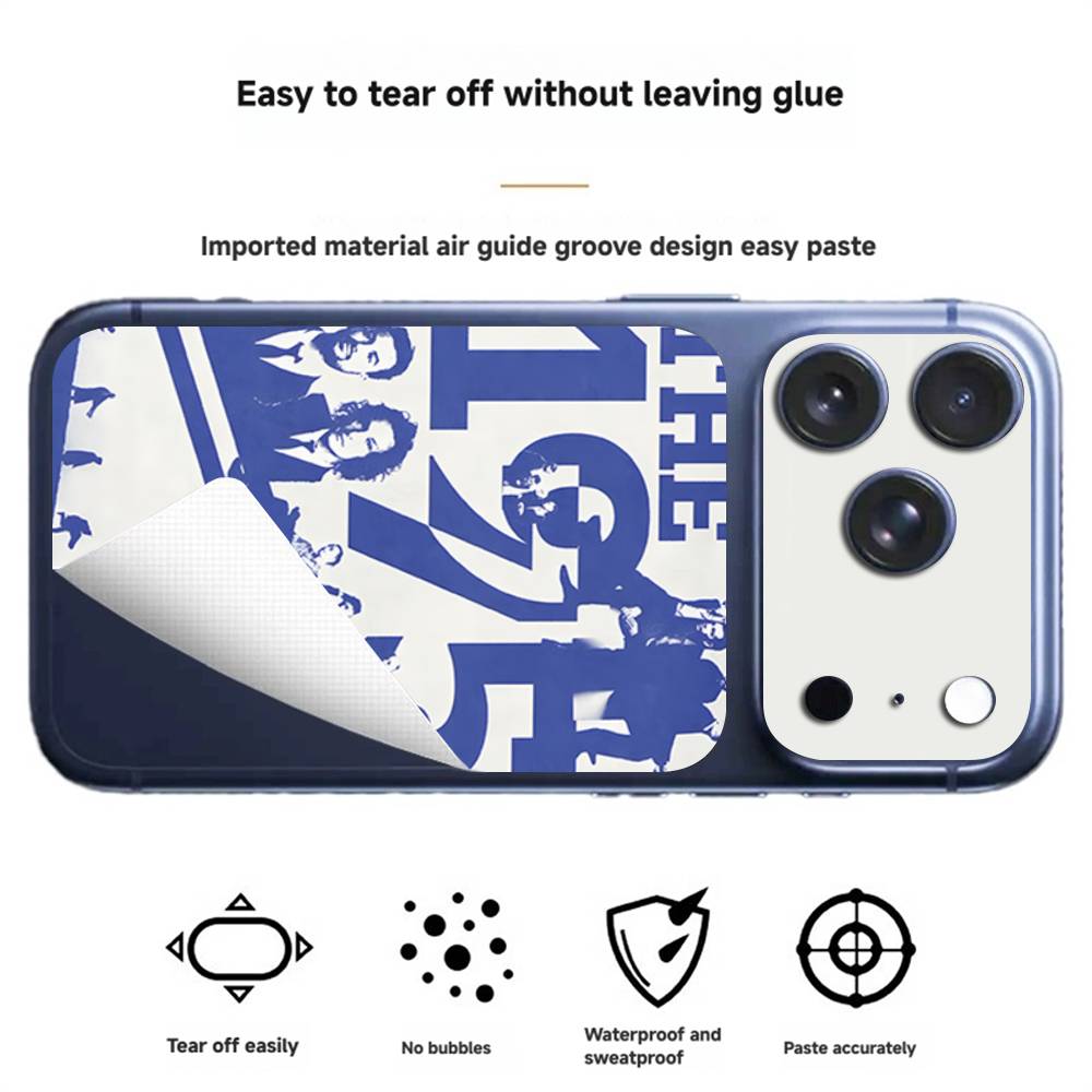 

The 1975 Rock Band For iPhone 17 pro max New Print Back Cover Decal Wrap Skin Rear Protective Sticker Film Creative iPhone 17 Pro