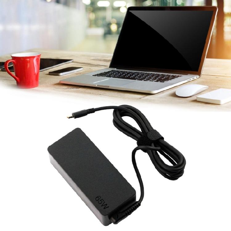 Efficient 65W Laptop Adapter 20V 3.25A Universal Power Supply for Notebook Made with Premium ABS