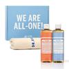 Dr.Bronner's Castile Soap Set (475ml X 2 + Towel)