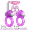 Delayed Ejaculation Cock Penis Ring Soft Silicone Adult Sex Toys Dick Penis Vibrators Ejaculation Cock Ring Vibrating For Men
