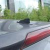 Pegatinas de Aleta de Tiburón para Coche Techo Cola Antena de Coche EVO Fibra de Carbono Punta Calcomanías Autoadhesivas Accesorios de Modificación Automotriz