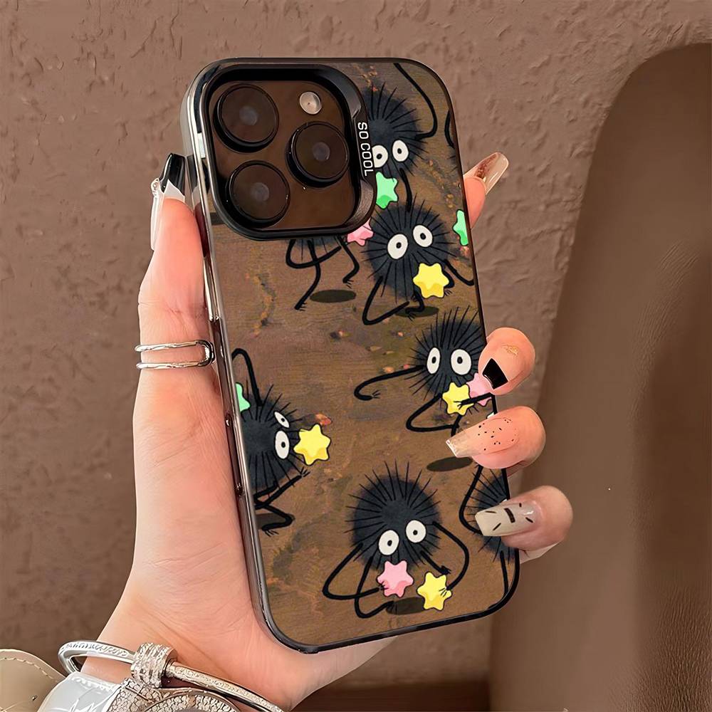 S-SpiritedS CARTOON A-AwayS Phone Case For IPhone 16 15 14 13 12 11 Pro Max 17 Plus Colorful Cover