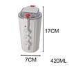 304 Stainless Steel Coffee Mugs Tumblers Food Grade with Tea Infuser for Loose 420ml Filter