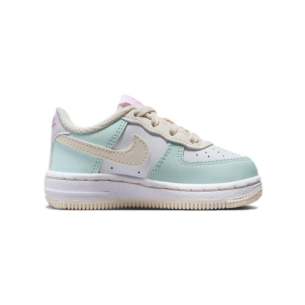 Nike Force 1 TD Emerald Rise Guava Ice Baby Sneakers Green White Pink-Spell FJ3486-300