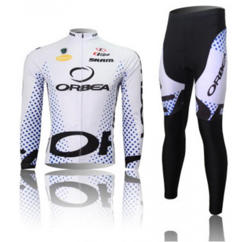 ORBEA Long Sleeve Cycling Jersey Set Road Mountain Bikes Breathable Quick-Dry Ride Wear Unisex