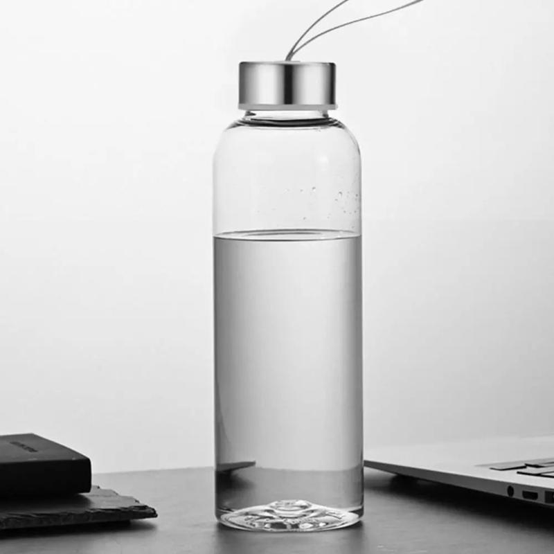 Simple Sport Water Bottle Large Capacity Tea Coffee Cup High Quality Plastic Drinking Water Cup Portable Outdoors Kitchen Tools Sports Water Bottle