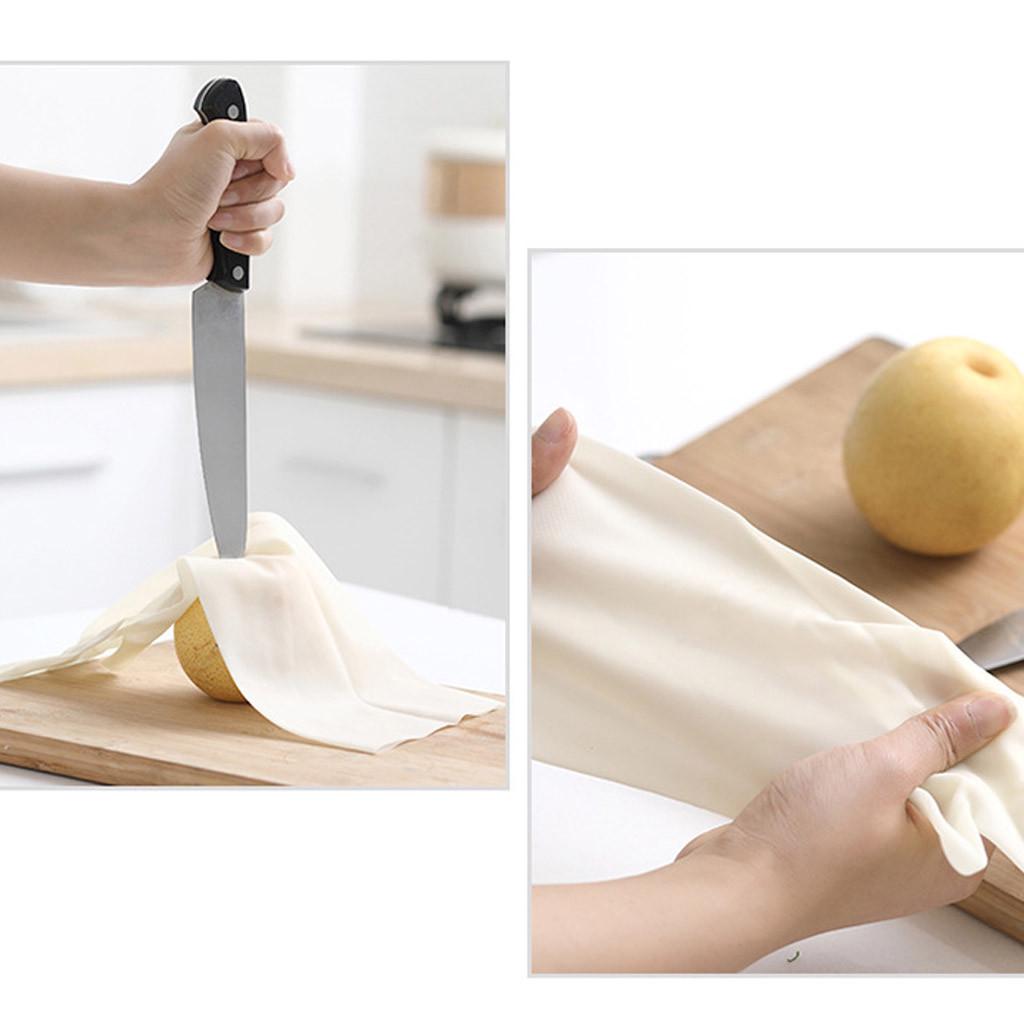 Nitrile Cleaning Gloves Reusable Household Kitchen Dishwashing Heavy Duty Gloves