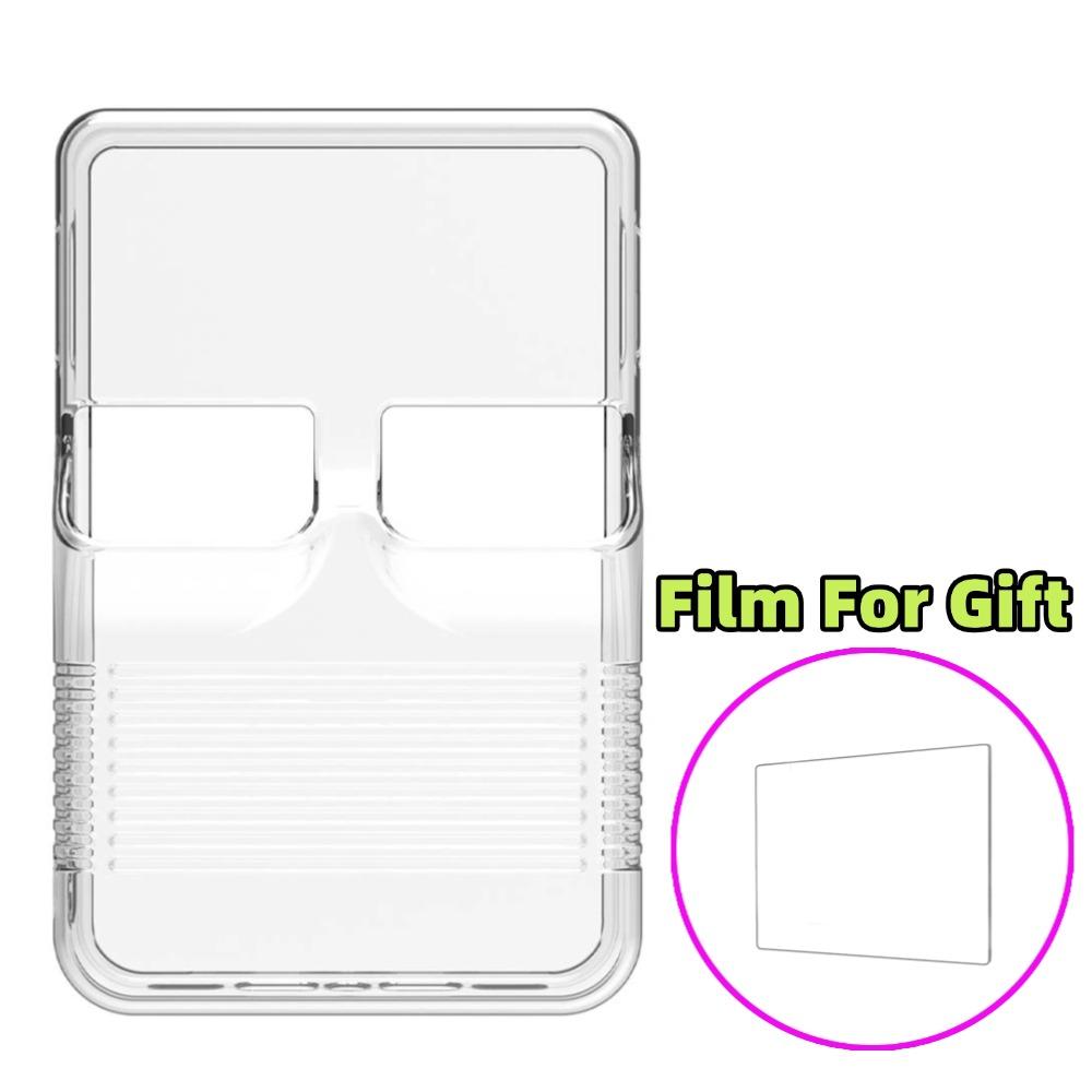 

Защитный чехол для портативной игровой консоли R36S, силиконовый защитный чехол против царапин, коробка для хранения, моющийся силиконовый чехол для R36S белый