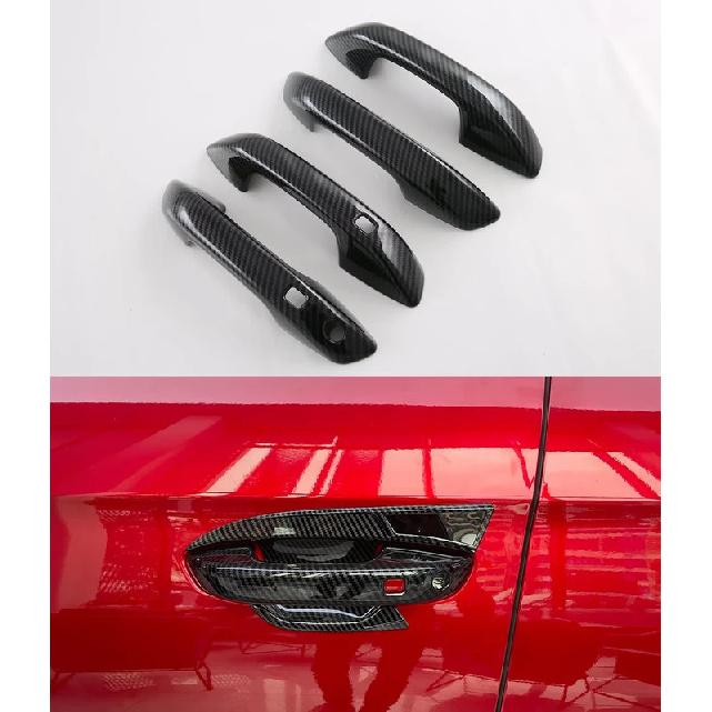 Car Accessories Side Door Handle Cover Trim For BYD Song Pro Styling Exterior Protector Stickers 4pcs/Set Auto Parts 2024