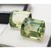 Natural Bi-Color Tourmaline Cushion For Earrings 14+ Ct Pair Fabulous Gemstone