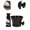 Cleaning Bowl Shaving Brush Set Foam Grooming Kits Easy Foaming Shave Soap Mug for Hair Salon