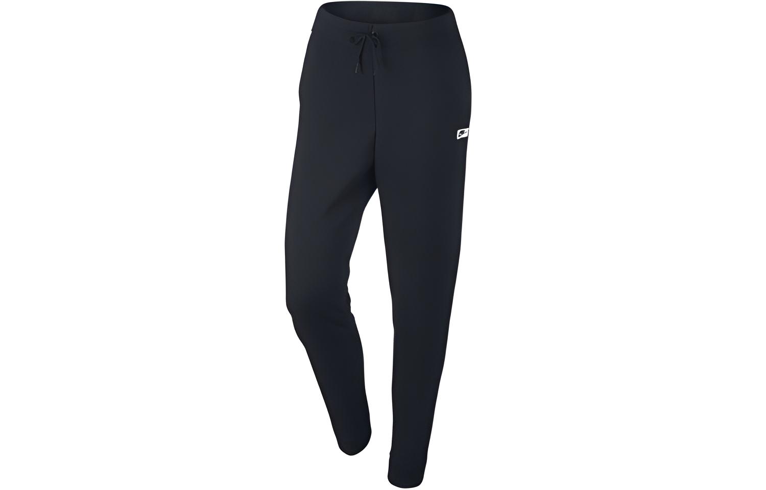 Nike Knitted Sweatpants Women s Black Moderate Cuffed Pants 926959-010 XL