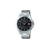STANDARD Series, Simple, Fashionable, Business and Casual, Classic Hands, Roman Scale, Date Display, Waterproof, Quartz Movement, MTP-V004D-1B