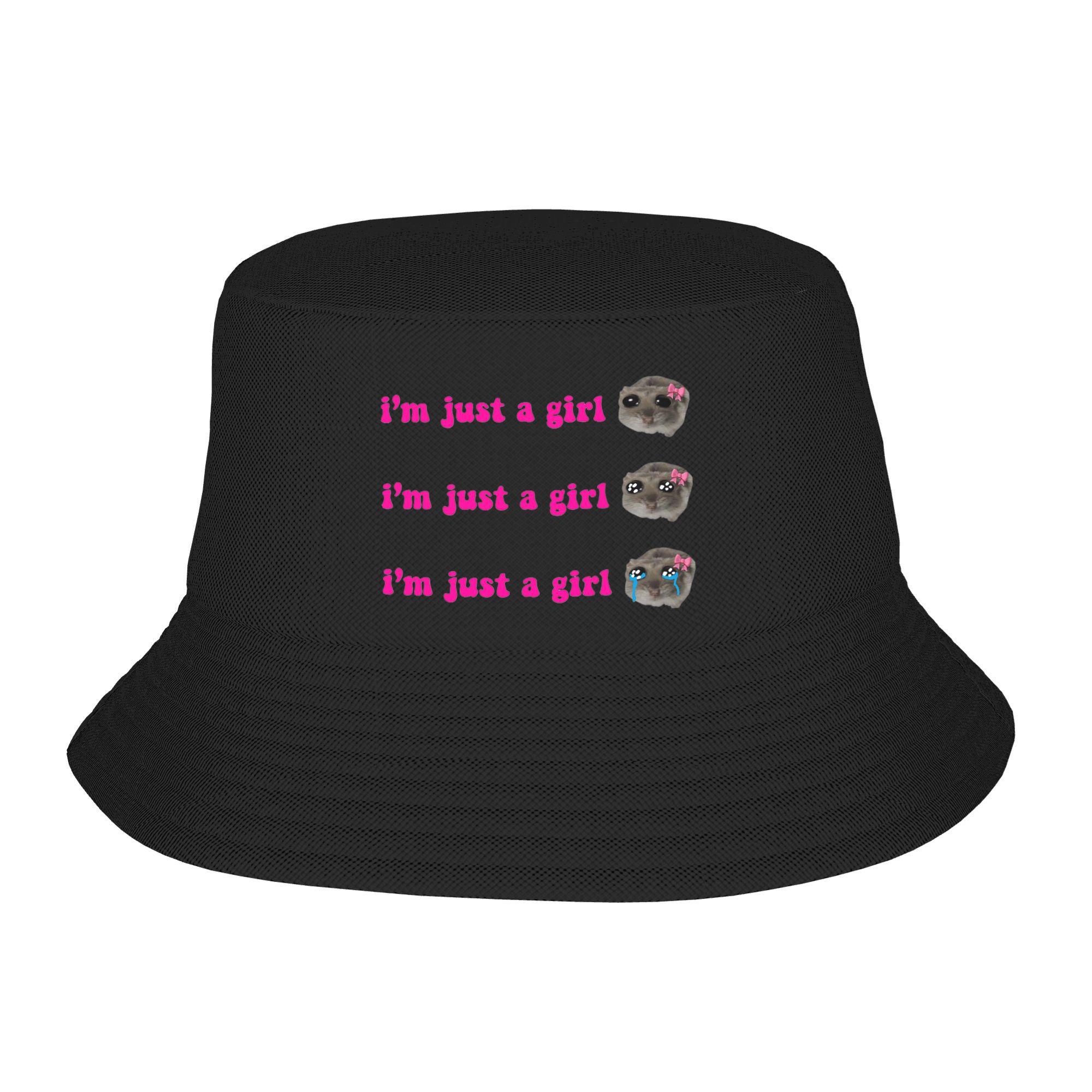 

Sad Hamster Meme Bucket Hat Panama Bob Hats Outdoor Cool Autumn For Summer Beach Fishing Unisex Fisherman Caps One Size