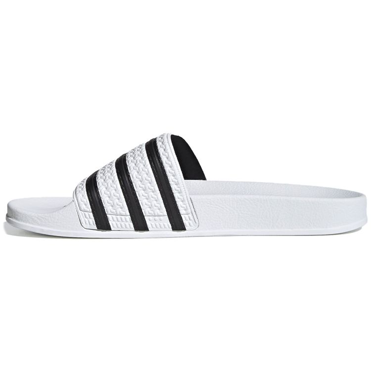 

Adidas Adilette Slide White Black Мужские сандалии 280648