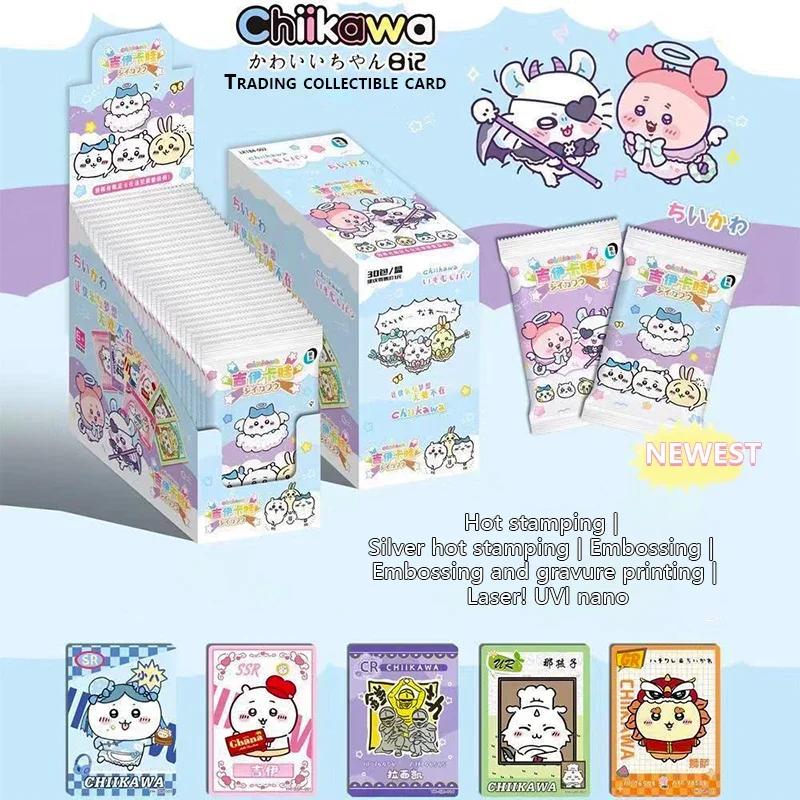 15 ks Nová kolekce karet Chiikawa Čtvercový Kausakijihouka Kawaii postavička Anime Hračka Karta Kreslená Dekorativní Roztomilý Dárek