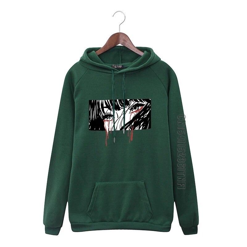 The Empiness I See In My Eyes Streetwear Hip Hop Hoodie Women's Hooded Sweatshirt Oversize Loose Harajuku Women's Hoodie