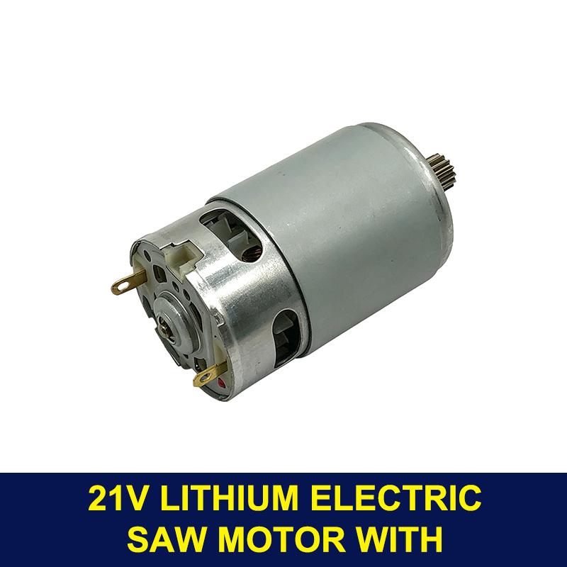 21V RS550 DC Motor with 28000RPM 14/12 Teeth Gear for Precision Cutting in Electric Saws