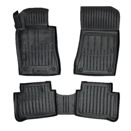 Car Mats Mercedes E-Class W211 2002-2009 with 2x4 Drive (2WD)