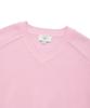 COVERNAT WOMAN Basic V-Neck Knit Light Pink