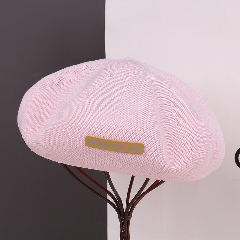 Spring face small beret children big head circumference versatile painter hat leisure student newsboy hat