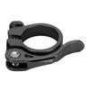 Bike Seatpost Clamp Professional 34.9mm Aluminum Alloy Lightweight High Strength CNC Machined Quick Release   Seatpost Clamp