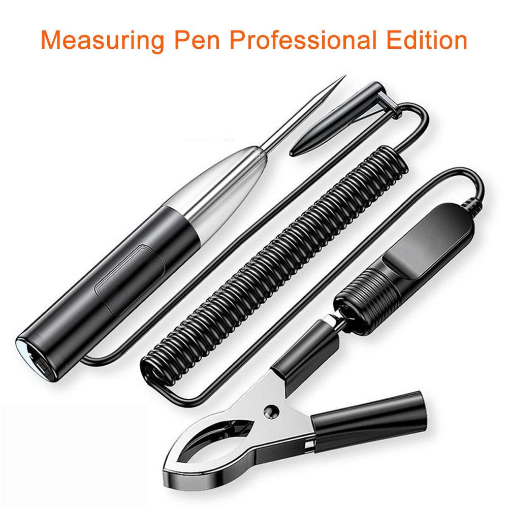 24V Auto Truck Voltage Electrical Circuit Tester Pen LED Digital Display Power Probe Car Repair Automobile Diagnostic Tools