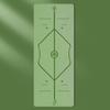 Milan PU Yoga Mat with Alignment Lines