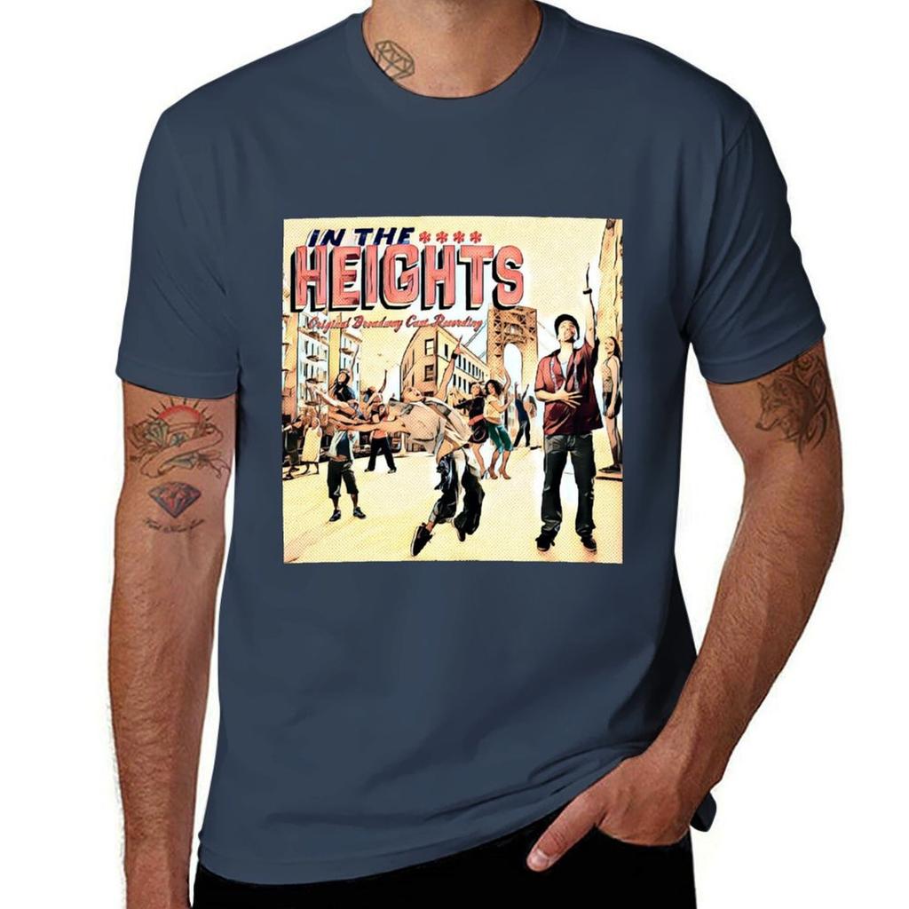 In The Comic Heights Tshirt Large Size Loose Casual Tee