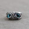 Owl Ring Women's Retro Fashionable Adjustable Hip Hop Metal Index Finger Ring