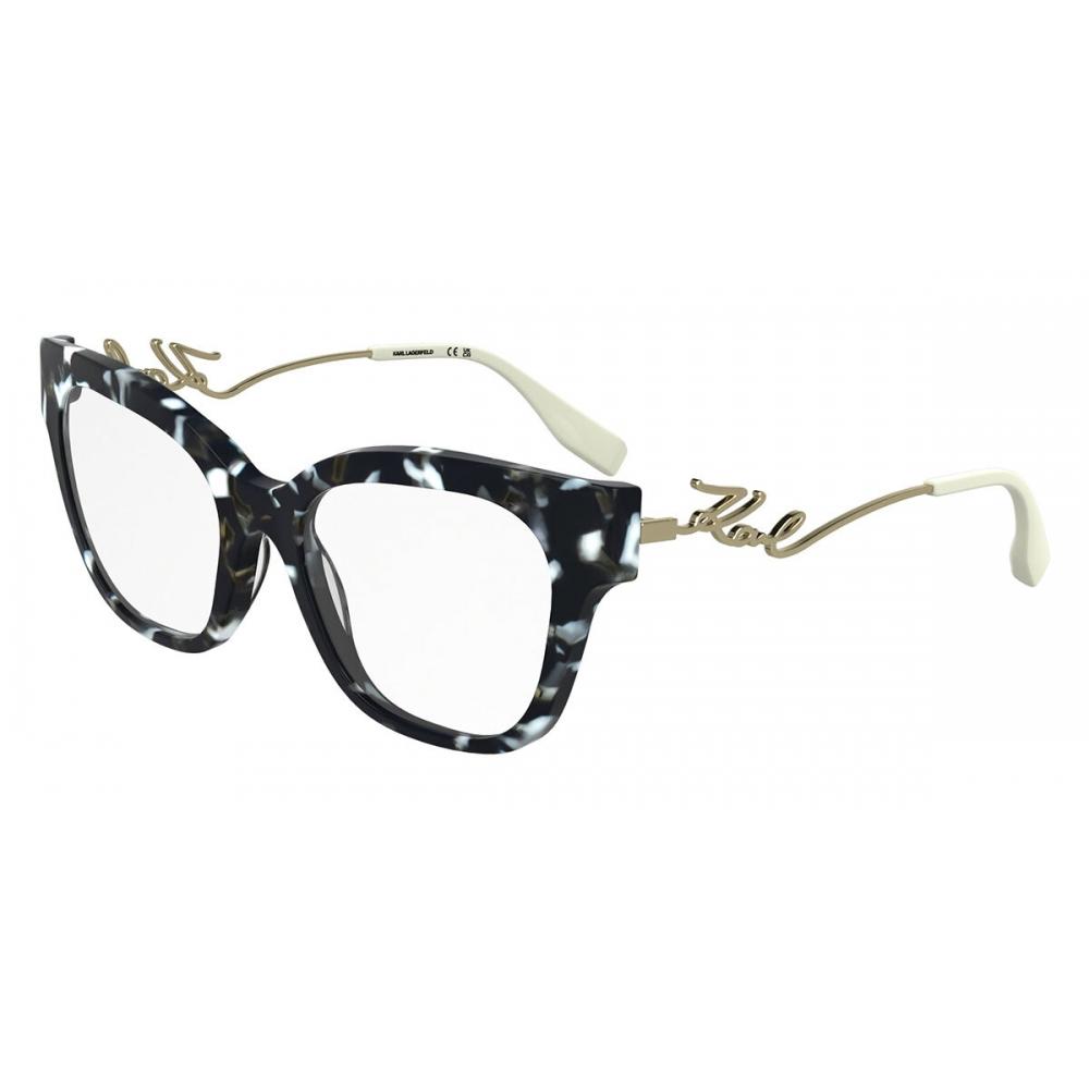 Karl Lagerfeld Kl6191 N 016 Damen Brille Marble Black/52-19-140 black