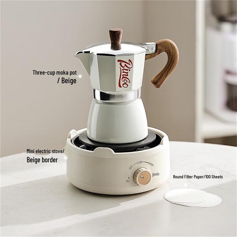 

Комплект электрической мока-кофеварки Bincoo