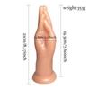 Rear Garden Simulation Fist Anal Plug & Suction Cup Stimulator Toy