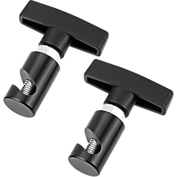 QWORK Lift Support Clamp for Hood Strut - 2 Pack Shock Prop Strut Stopper and Retainer Tool for Car Hood, Liftgate, Trunk