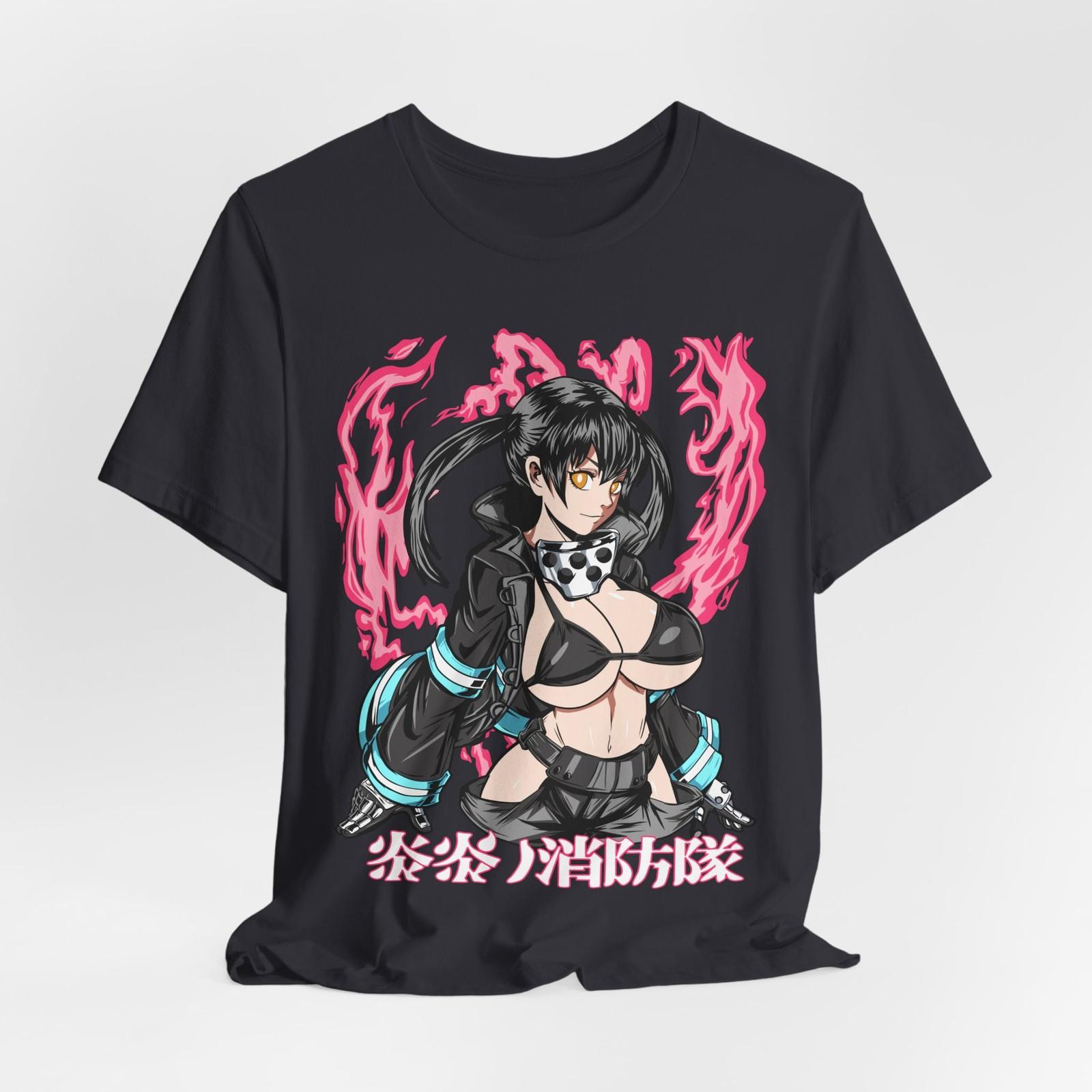 

Anime Graphic T-Shirt Mens Womens Tees Top Tee Tops, Tamaki Sexy Unisex Jersey Short Sleeve Shirt, Manga Lover 2XL
